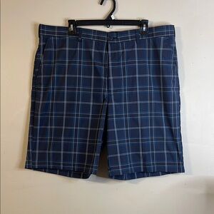 Hogan Navy & white Plaid Men's Shorts Size 40 #94